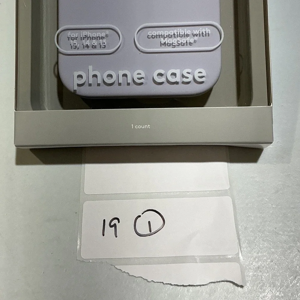 Heyday iPhone 15 14 13 Case Soft Purple MagSafe Recycled Silicone Antimicrobial